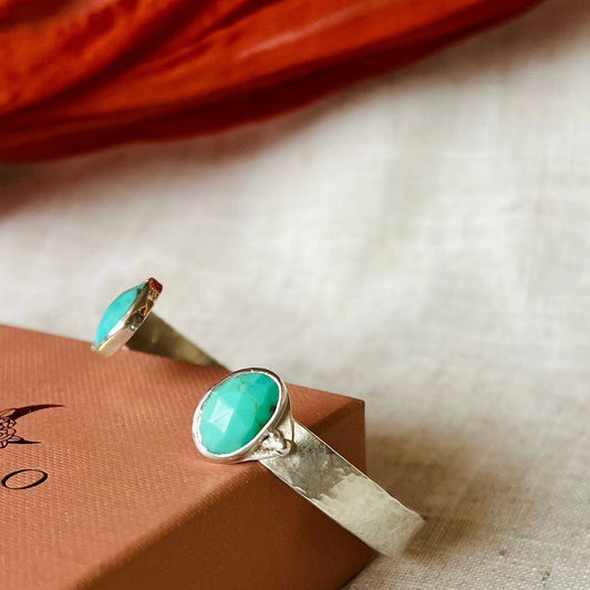 Turquoise Cuff Statement Bracelet