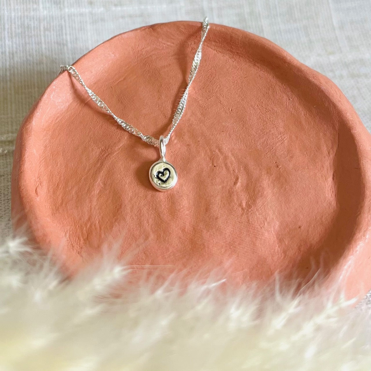 Recycled hot sale silver necklace