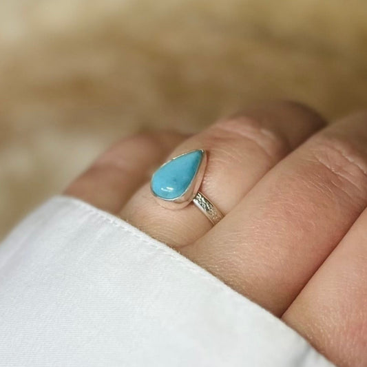 Silver Turquoise Ring