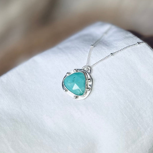 Turquoise Silver Necklace